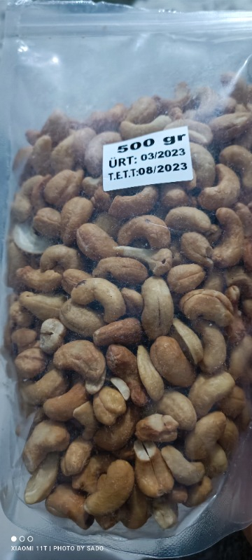 Çakır Çerez Kavrulmuş Kaju 500 gr