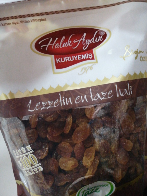Haluk Aydin Sari Üzüm 500 gr