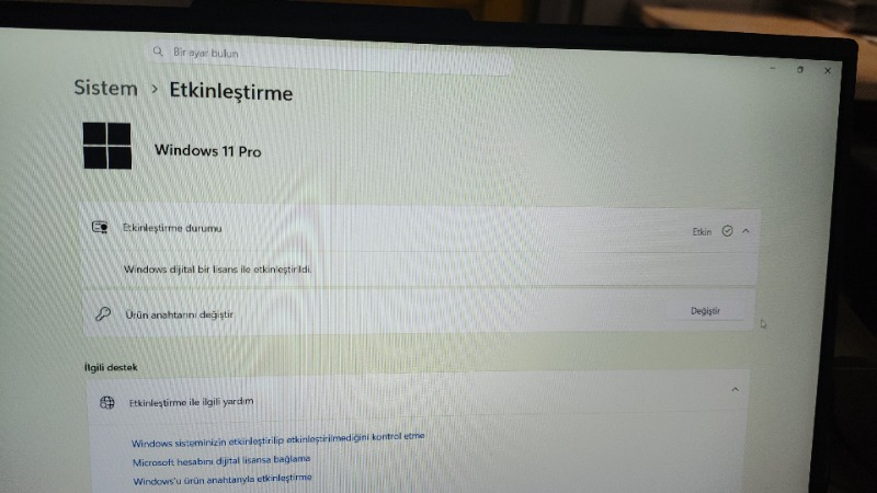 Microsoft Windows 11 Home Oem - Ömür Boyu Lisans Anahtarı 1 Kullanıcı İçin Dijital Lisans