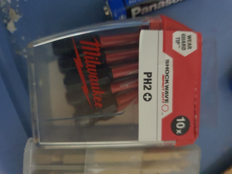 Milwaukee Bits Uç Ph2 50 mm 10'lu Paket Shockwave