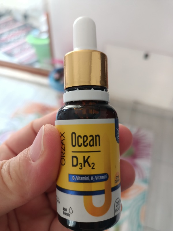 Orzax Ocean D3K2 20ml Damla