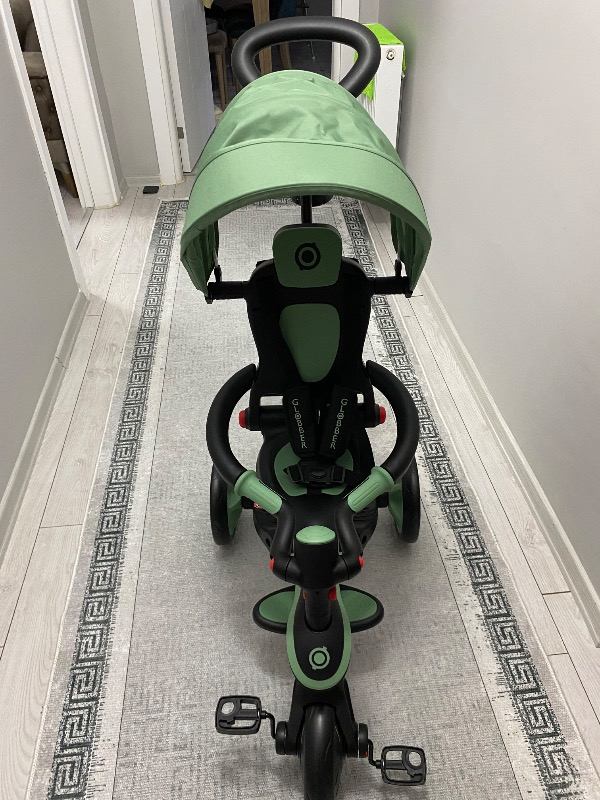 Globber Explorer 4in1 Katlanabilir Bisiklet - Zeytin Yeşili