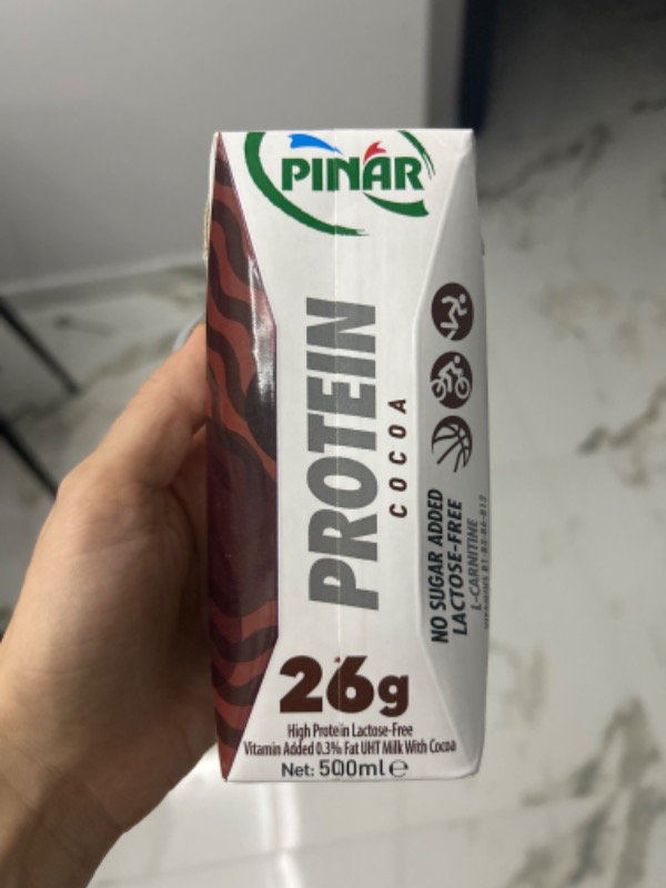 Pınar Kakaolu Protein Süt 500 ml x 12 Adet