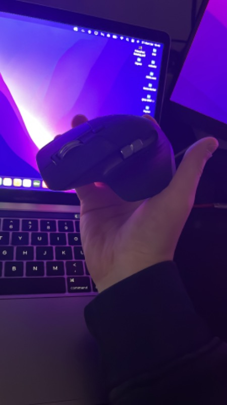 Logitech MX Master 3S Performans 8.000 DPI Optik Sensörlü Sessiz Kablosuz Mouse - Siyah