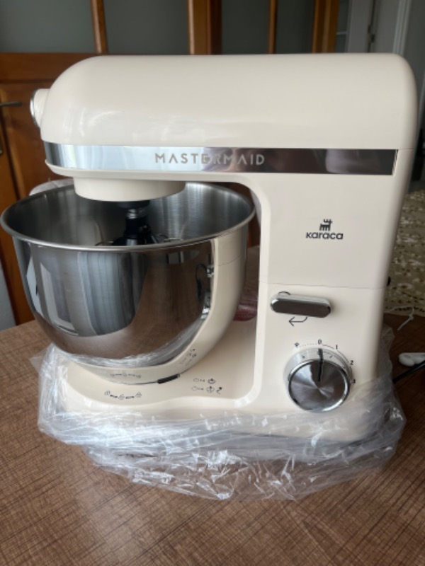 Karaca Mastermaid Chef Stand Mikser Soft Cream 1500W 5 Lt