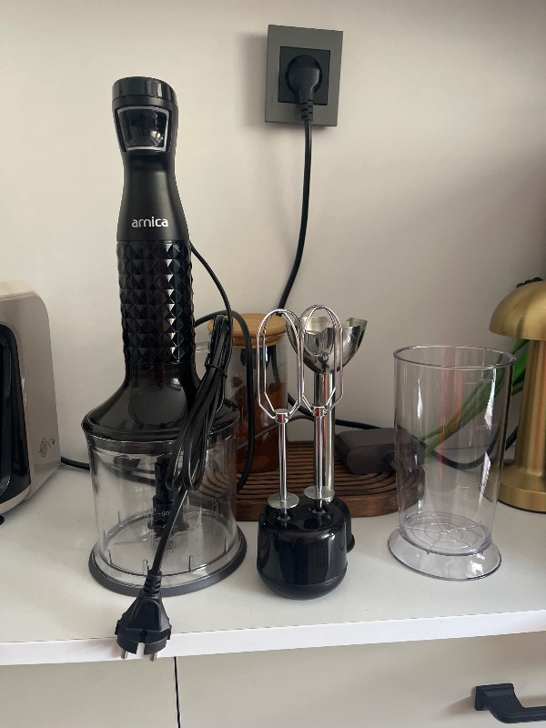 Arnica GH21480 Çoklu Set Blender 1200 W Güçlü Fonksiyonlarla 1 lt Kapasite