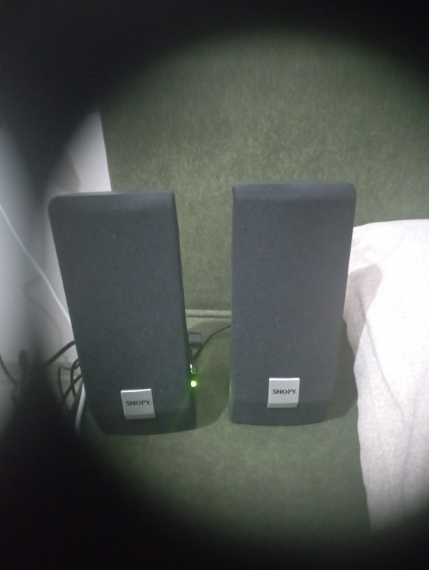 Snopy SN-611 2.0 AC 220V Siyah Hoparlör 1 + 1 Ses Ayarı ile Güçlü Ses Deneyimi