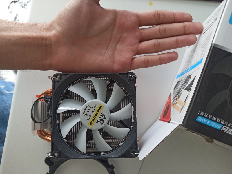 Snowman M200 2 Bakır Borulu Cpu Soğutucu Fan Rainbow