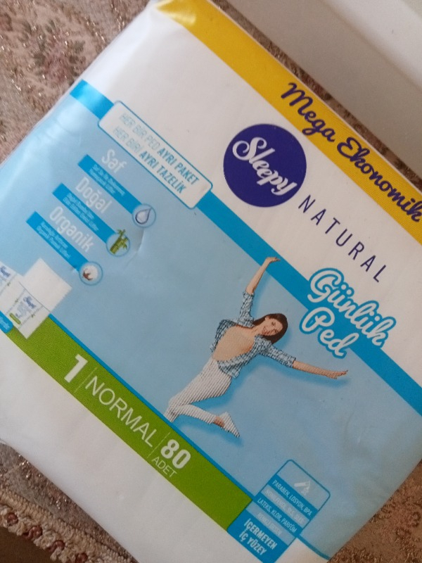 Sleepy Natural Günlük Ped Normal 80 Adet