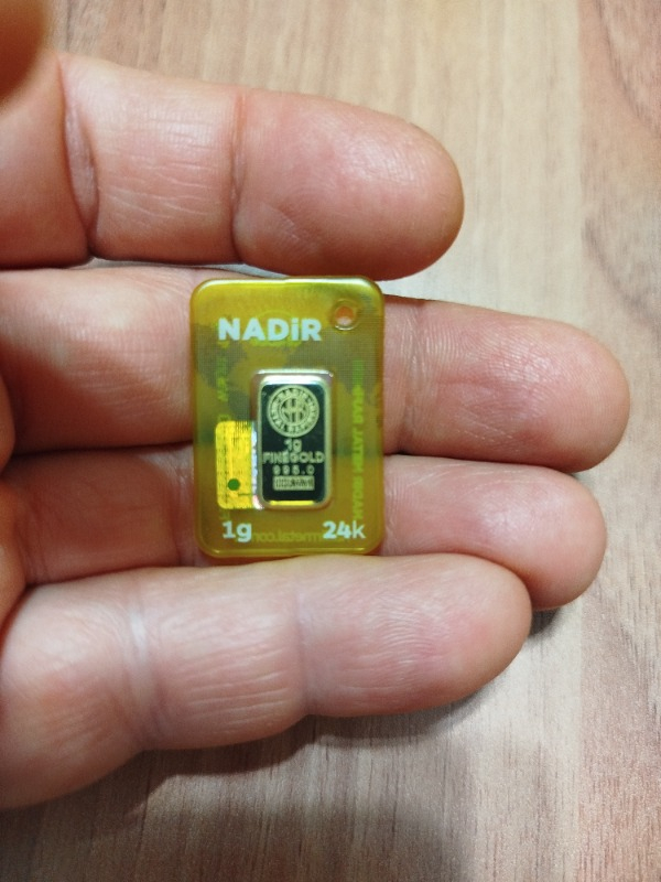 Nadir Gold 24 Ayar Külçe Gram Altın 1 Gr.