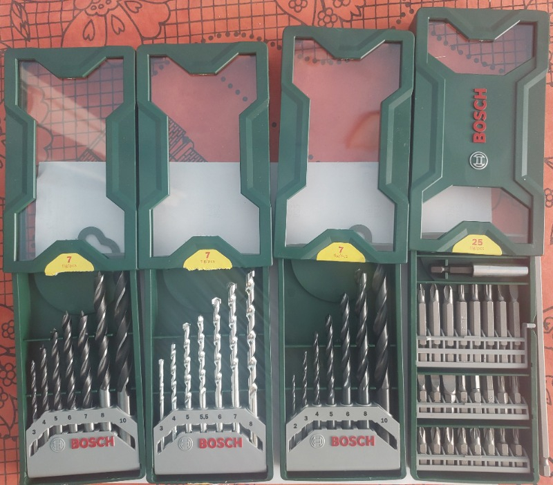 Bosch 2607017071 Çoklu 3+1 Mini X Line Matkap Uçları Seti 4 Set