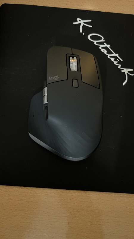 Logitech MX Master 3S Performans 8.000 DPI Optik Sensörlü Sessiz Kablosuz Mouse - Siyah