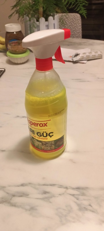 Asperox Sarı Güç Ultra Yağ Çözücü 1 Lt Sprey