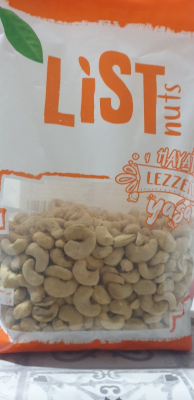 List Nuts Çiğ Kaju 1 kg