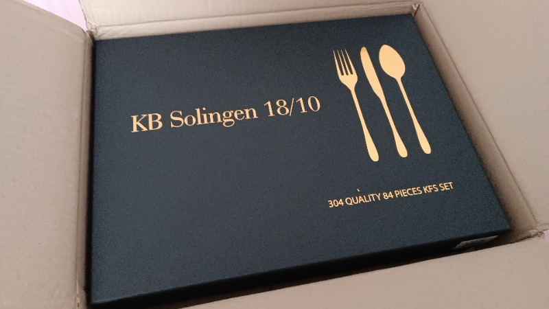 KB Solingen 84 Parça Löwe Çatal Kaşık Bıçak Seti