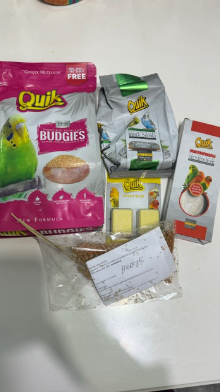 Quik Muhabbet Kuşu Yemi 1 Kg