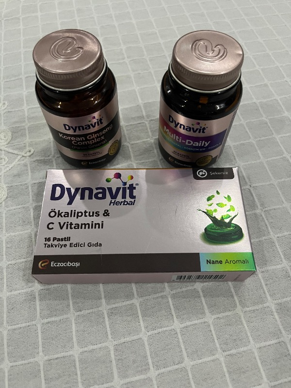 Dynavit Korean Ginseng Complex (Panax Ginseng) 30 Bitkisel Kapsül - Panax Ginseng, Ginkgo Biloba, L-Arjinin