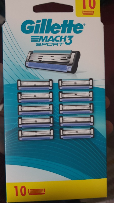 Gillette Mach3 Sport Yedek Tıraş Bıçağı 10 Adet