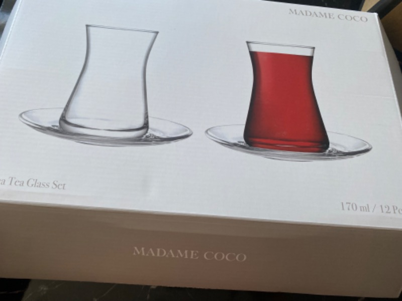 Madame Coco Gemma 12-Li Çay Bardağı Seti