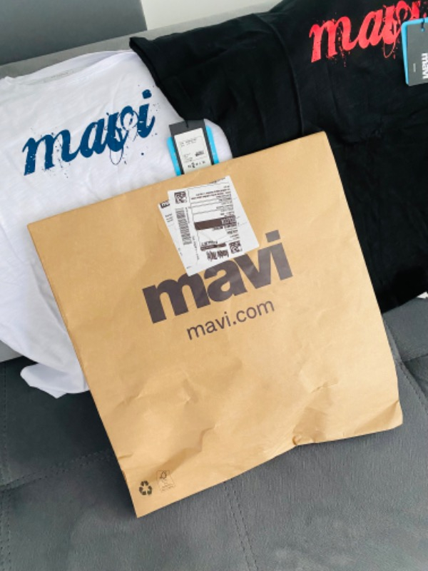 Mavi Kadın Mavi Logo Baskılı Siyah Tişört 166422-900