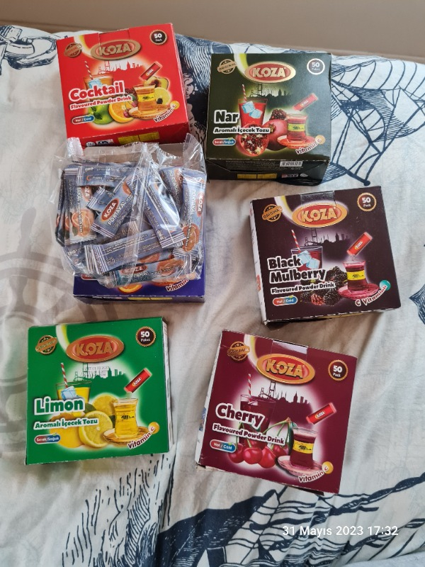 Koza Tek İçimlik Kokteyl Aro. İçecek Tozu (50 Stick)