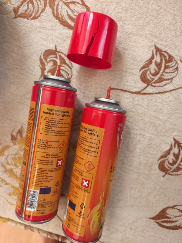 Flash Çakmak Gazı 270 ml 140 gr Doldurulabilir Çakmaklar İçin Yüksek Kaliteli Yakıt