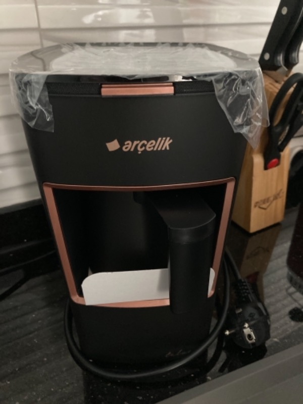 Arçelik K-3300 Siyah Mini Telve Türk Kahve Makinesi