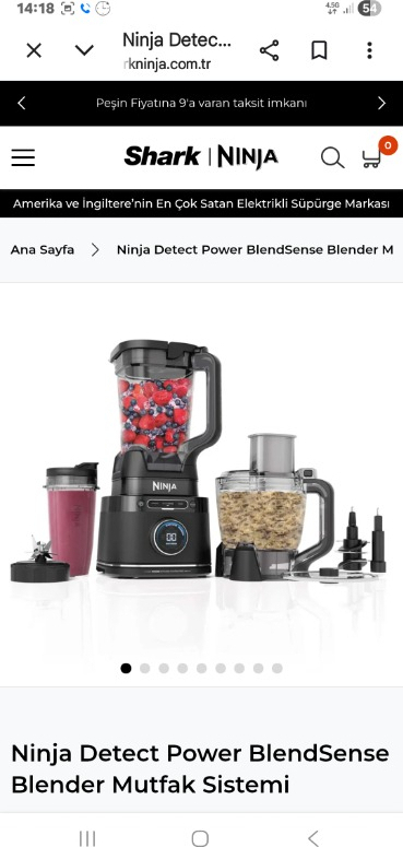 Ninja Detect™ Blendsense™ Power Blender Mutfak Sistemi
