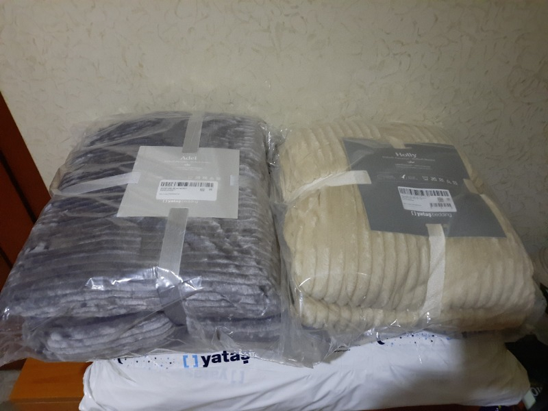 Yataş Holly Wellsoft Battaniye Çift Kişilik - Ekru