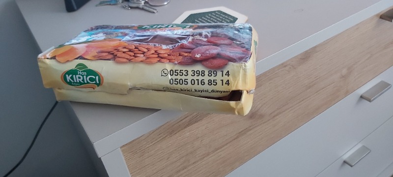 Tariş Kuru Kayısı Ahşap Kutu 500 gr