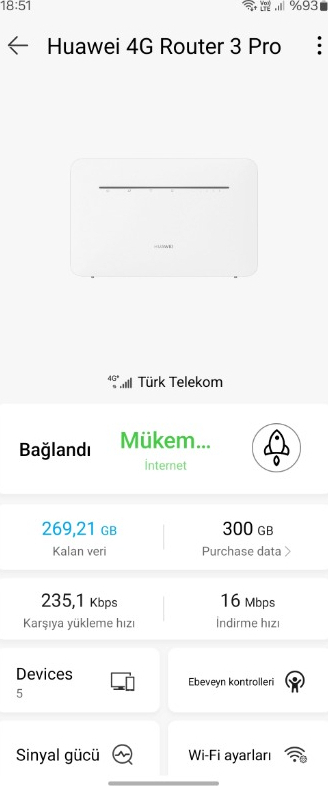 Huawei Superbox B535-232 300 Mbps 4.5G Modem