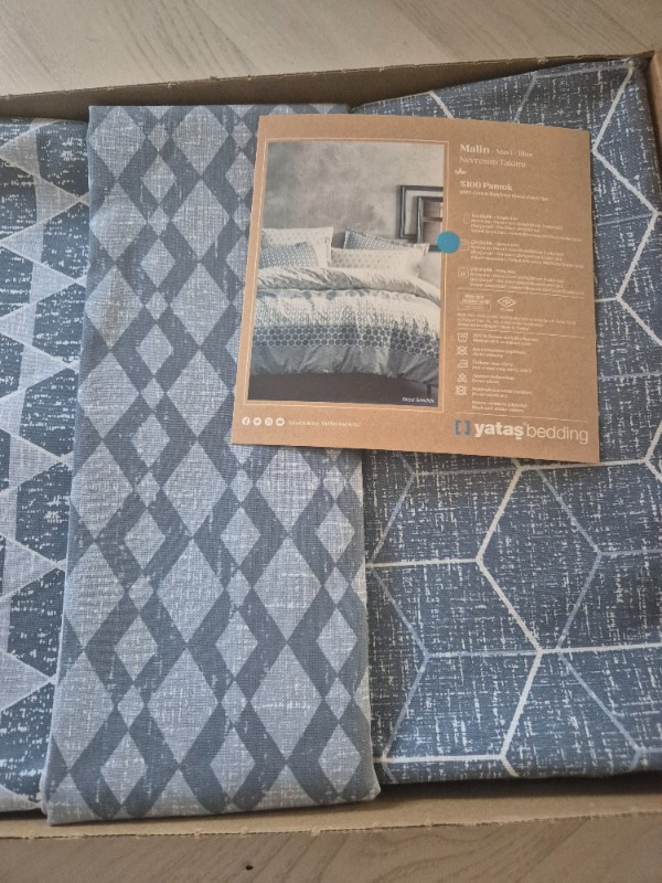 Yataş Bedding Malin Çift Kişilik Ranforce Nevresim Takımı