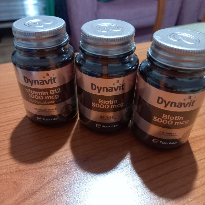 Dynavit Biotin 5000 Mcg 100 Tablet