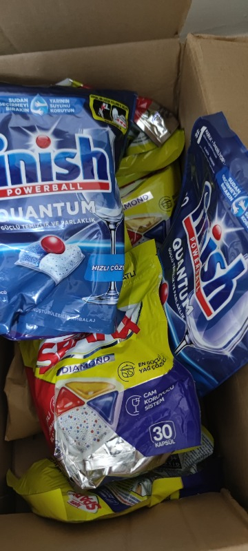 Finish Quantum 60 Kapsül Bulaşık Makinesi Deterjanı Tableti