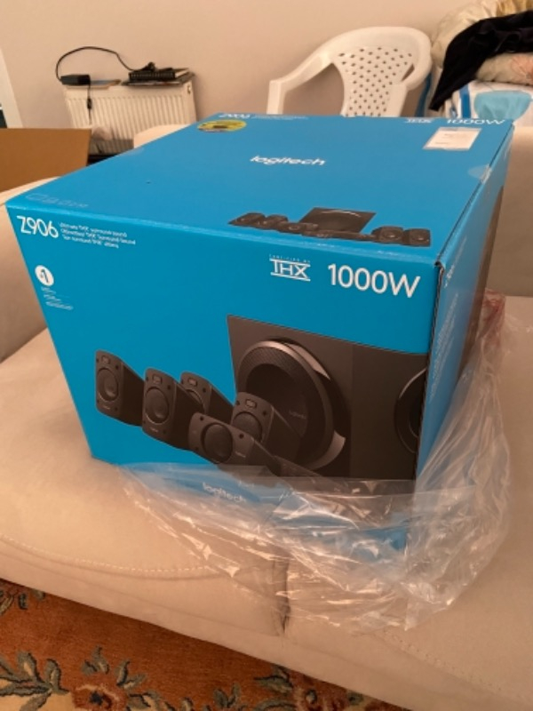 Logitech Z906 Surround Ses Hoparlör - Siyah