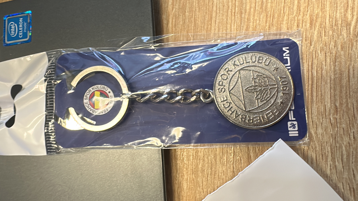 Fenerium Fb Logo Metal Anahtarlık-Gümüş