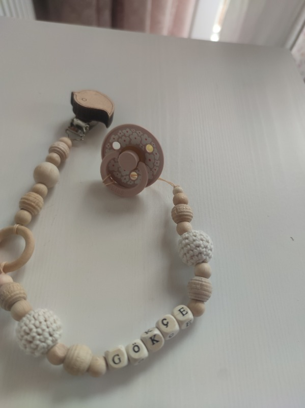 Bibs Studio Jasmine Field Blush Renkli Kauçuk Emzik 0 - 36 Ay İçin Özel Tasarım