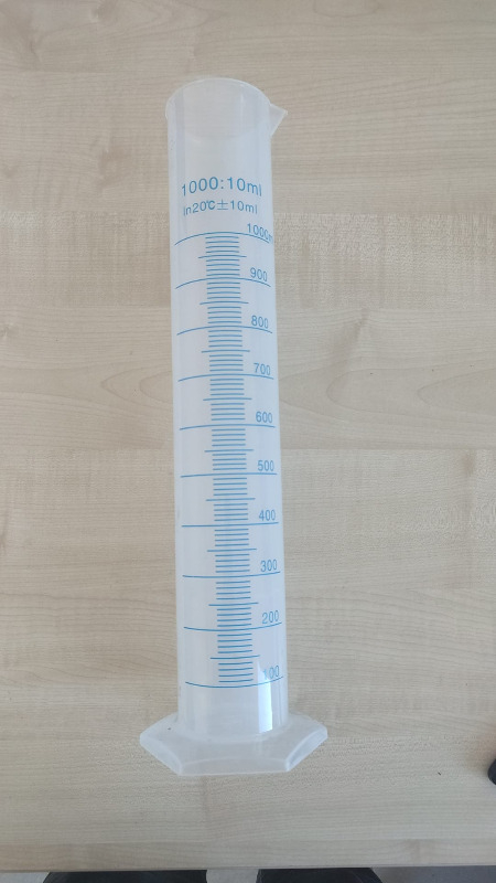 Edulab Plastik Dereceli Silindir 1000 ml