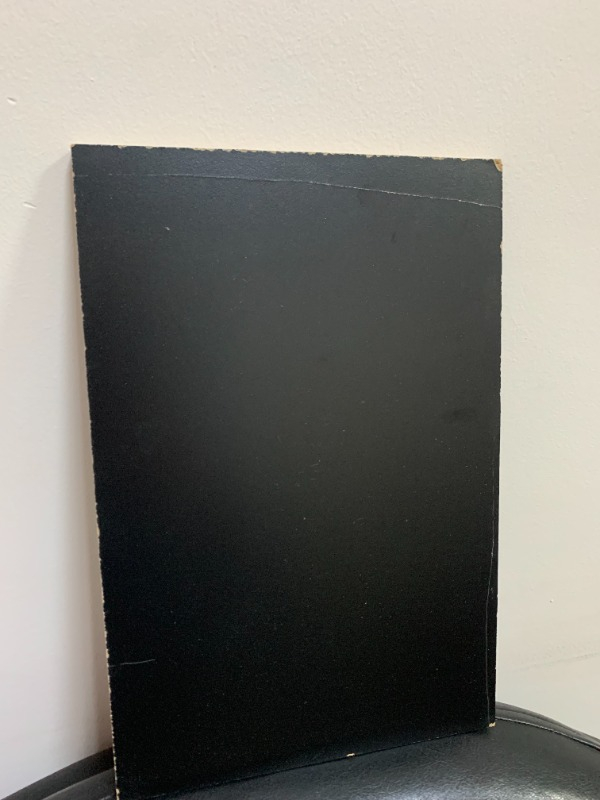 ECS Ahşap Mdf Siyah Laminat Kaplı Panel Plaka Tabaka