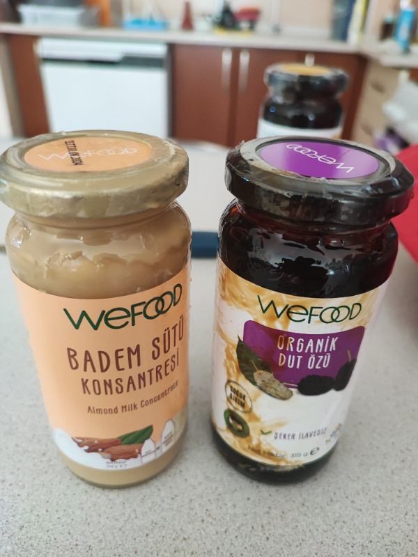Wefood Badem Sütü Konsantresi (Şekersiz, %100 Badem) 240 gr 8681749104796