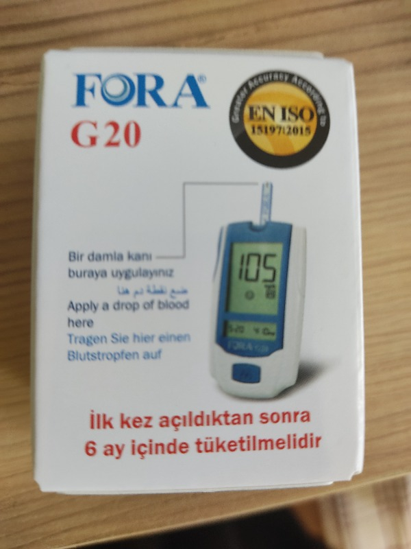 Fora G20 Şeker   Strip x 4 Kutu