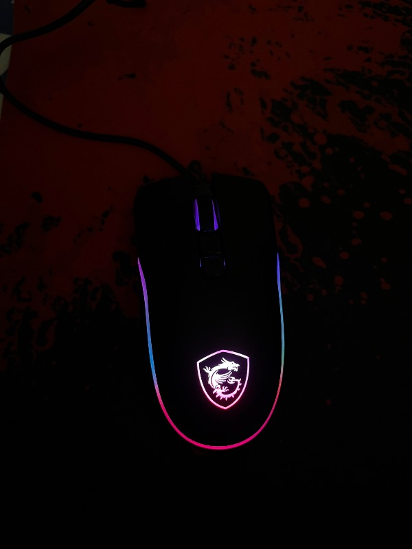 MSI Force GM300 RGB Siyah Kablolu Gaming Mouse