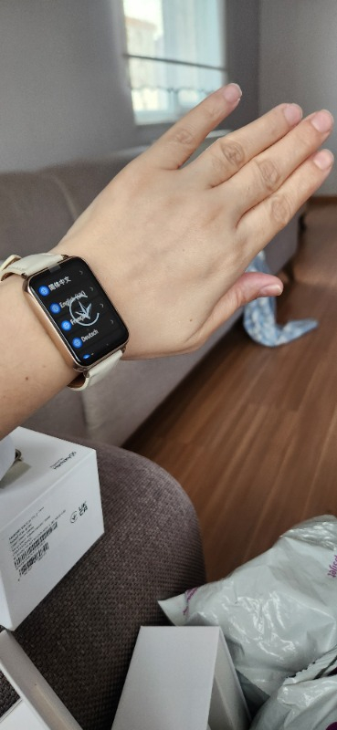 Huawei Watch Fit 2 - Ay Beyazı