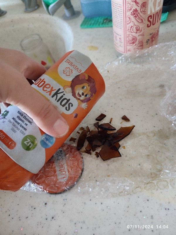 Erbatab Labex Kids Çinko Kekik Beta Glukan Karamürver Çocuk Multivitamin Şurup 150 ML
