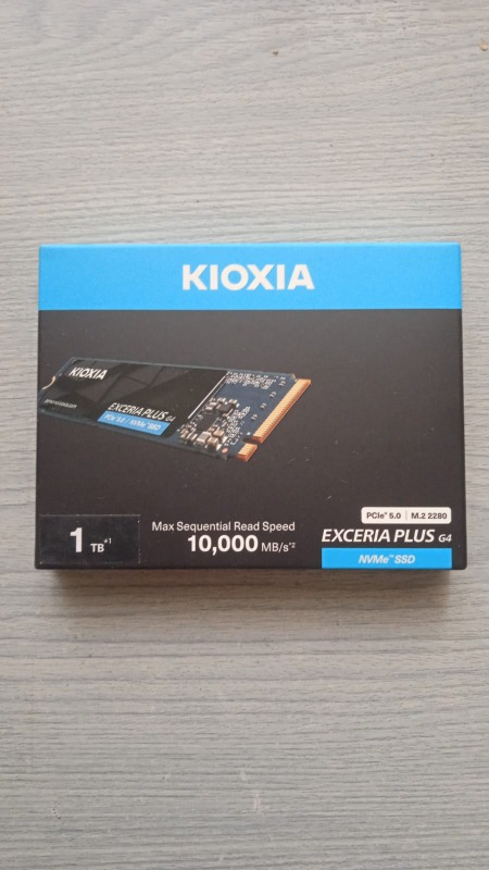 Kioxia Pcıe M2 1tb Exceria Plus Gen5 SSD 10.000/7.900