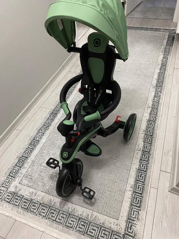 Globber Explorer 4in1 Katlanabilir Bisiklet - Zeytin Yeşili