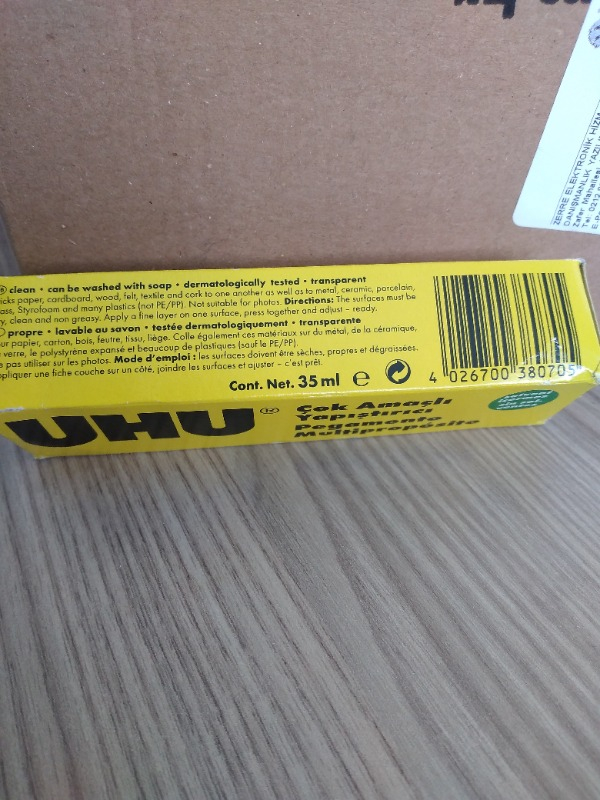 UHU NO.13 (35 ML)-SOLVENTSIZ