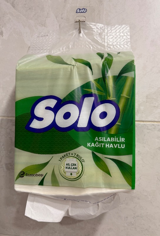 Solo Asılabilir Kağıt Havlu 1=7