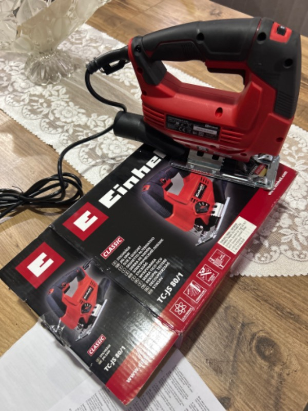 Einhell TC-JS 80/1, Dekupaj Testere