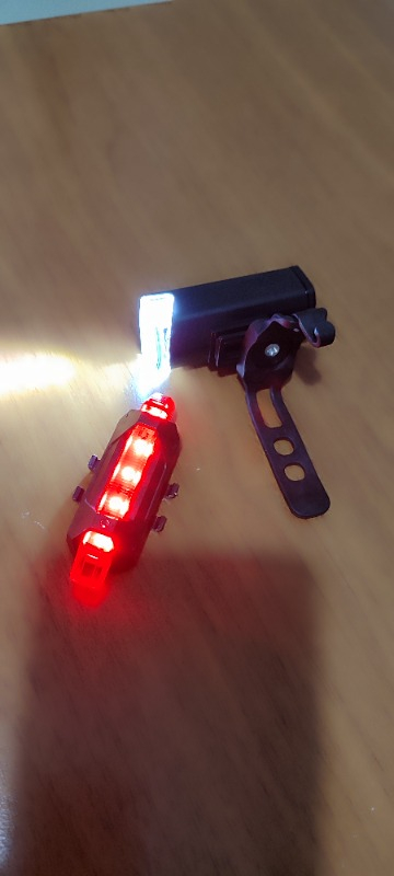 Greathings USB Şarjlı Bisiklet Ön-Arka Far Stop Lambası Seti